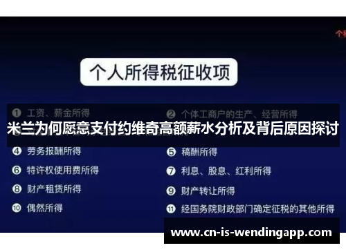 米兰为何愿意支付约维奇高额薪水分析及背后原因探讨